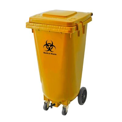 120L plastic Bin with 4 wheels  (YF120L-Z4)
