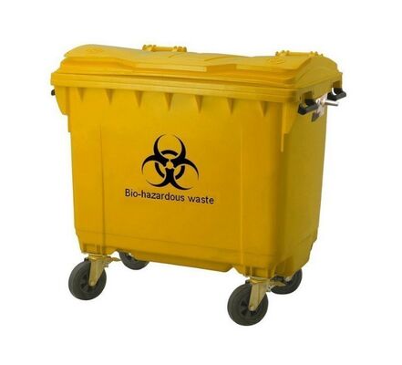 Conteneur, déchets, à roues, 1100 litres (YF-1100LA )